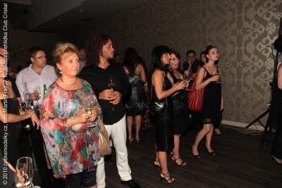 Módní přehlídka v klubu Cristal