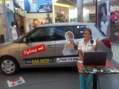 Hostesky pro AAA AUTO Shoping park Ostrava
