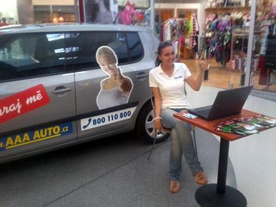 Hostesky pro AAA AUTO Shoping park Ostrava