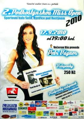 Podhostynska Miss Open 2010 v porote Radek Ahne