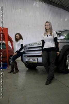 Hostesky výstaviště Letňany Praha pro AAA AUTO