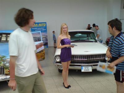 Naše hostesky na Classic Show Brno 2011