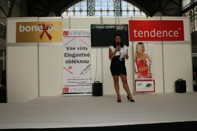 Módní přehlídka v rámci veletrhu Bonexpo
