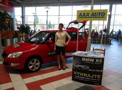 Zajištění hostesky pro AAA AUTO