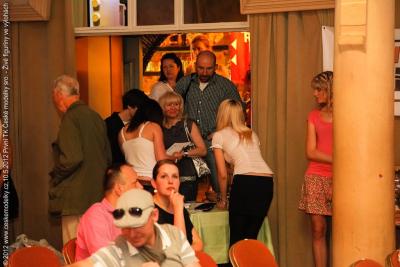 Prvni tisková konference České modelky s.r.o