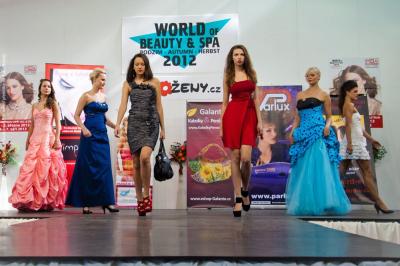Módní přehlídka v rámci veletrhu Expo Beauty