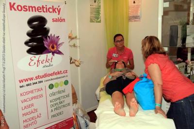 Zajištění stanku na veletrhu pro Studio efekt