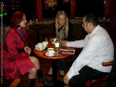 Setkání generálního ředitele s modelkami