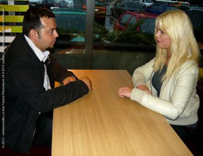 Setkání generálního ředitele s modelkami