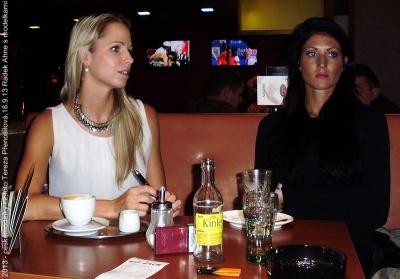 Setkání generálního ředitele s modelkami