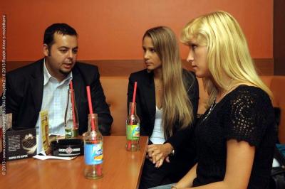 Setkání generálního ředitele s modelkami