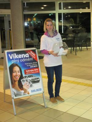 Week-end d'hôtesse plein de récompenses Kolín