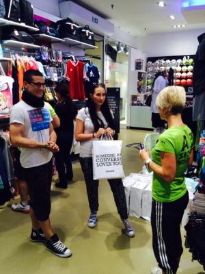 Promo akce pro značku Converse