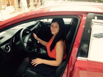 Hostesky pro Toyotu OC Zličín Praha