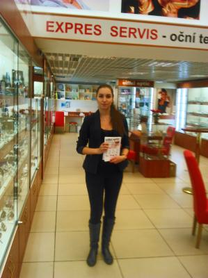 Hosteska pro Eiffel Optic Ostrava Nova Karolína