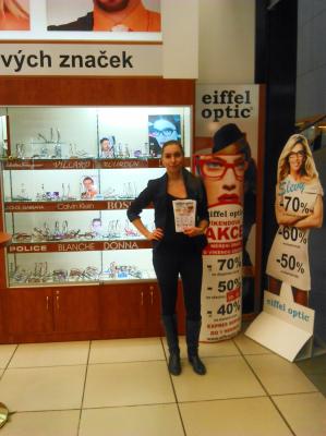 Hosteska pro Eiffel Optic Ostrava Nova Karolína
