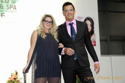 Módní přehlídka Expo Beauty pro eiffel optic