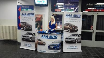 Hosteska v Pardubicich pro AAA AUTO