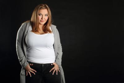 Natáčení s TV NOVA plus size modelky