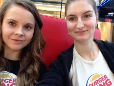 Promo akce v Ostravě pro Burger King