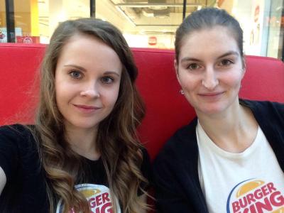 Promo akce v Ostravě pro Burger King