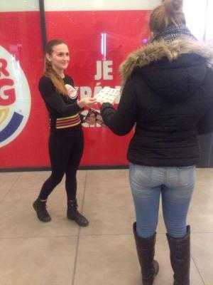 Hosteska Burger King Ostrava