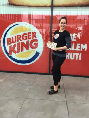 Hosteska Burger King Ostrava