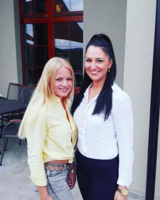 Caddy girl na golfovem turnaji