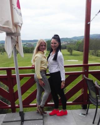 Caddy girl na golfovem turnaji