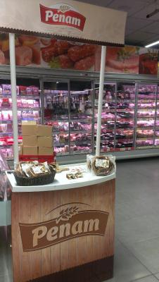 Ochutnávky pečiva pro Penam a.s v Praze