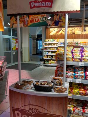 Ochutnávky pečiva pro Penam a.s v Praze