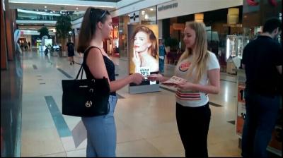 Hosteska pro Burger King OC Harfa