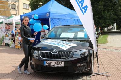 Hosteska na Barum Czech Rally Zlín