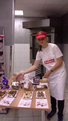 Promoteurs de dégustation de pâtisserie Penam Prague 10
