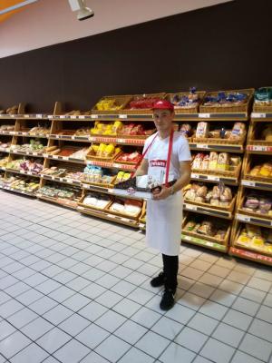 Promoteurs de la dégustation de la pâtisserie Penam Hradec Králové