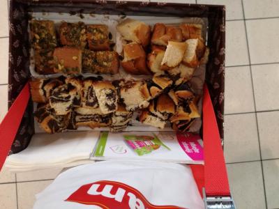 Penam La plupart des promoteurs de dégustation de pâtisserie