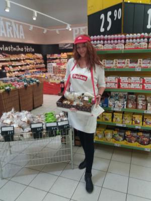 Promoteurs de la dégustation de pâtisseries Penam Prague