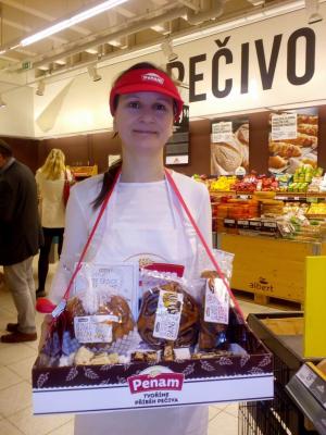 Promoteurs de la dégustation de pâtisseries Penam Ústí nad Labem