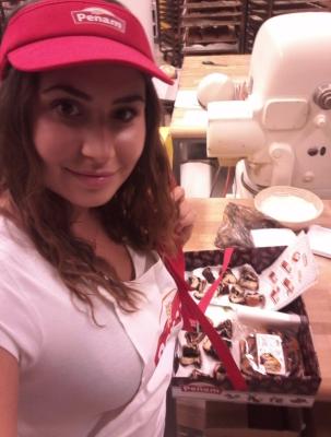 Promotérky na ochutnávku pečiva Penam Příbram