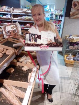 Promotérky na ochutnávku pečiva Penam Praha