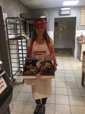 Promoteurs de la dégustation de pâtisseries Penam Vodňany