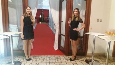 Hostesky na vánoční večírek Holywood night Skalica Slovensko