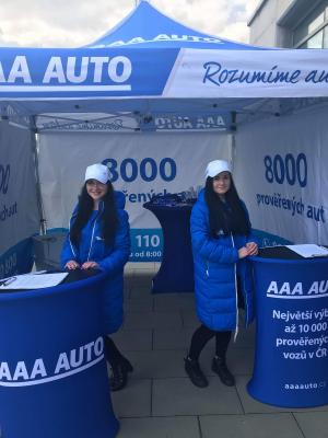 Hostesky pro AAA AUTO Jablonec nad Nisou