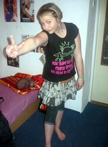 Das Foto wurde vom Model auf dem Portal des tschechischen Modelsky s.r.o.