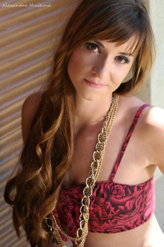 Billedet blev indsat af modellen på portalen til den tjekkiske Modelky s.r.o.