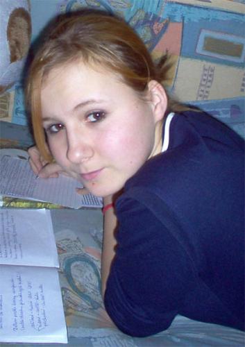 Billedet blev indsat af modellen på portalen til den tjekkiske Modelky s.r.o.