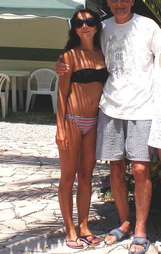 Billedet blev indsat af modellen på portalen til den tjekkiske Modelky s.r.o.