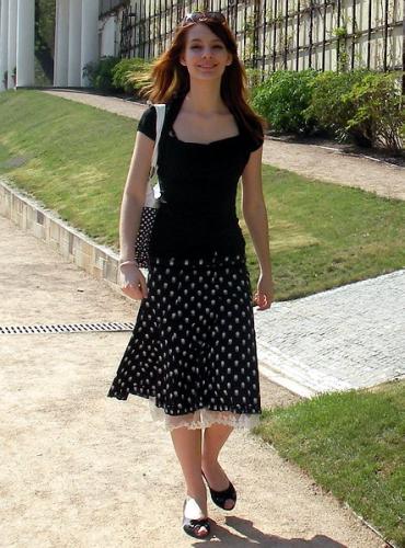 Billedet blev indsat af modellen på portalen til den tjekkiske Modelky s.r.o.